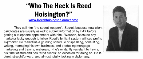 Reed Hoisington Magnetic Mortgage Marketing System